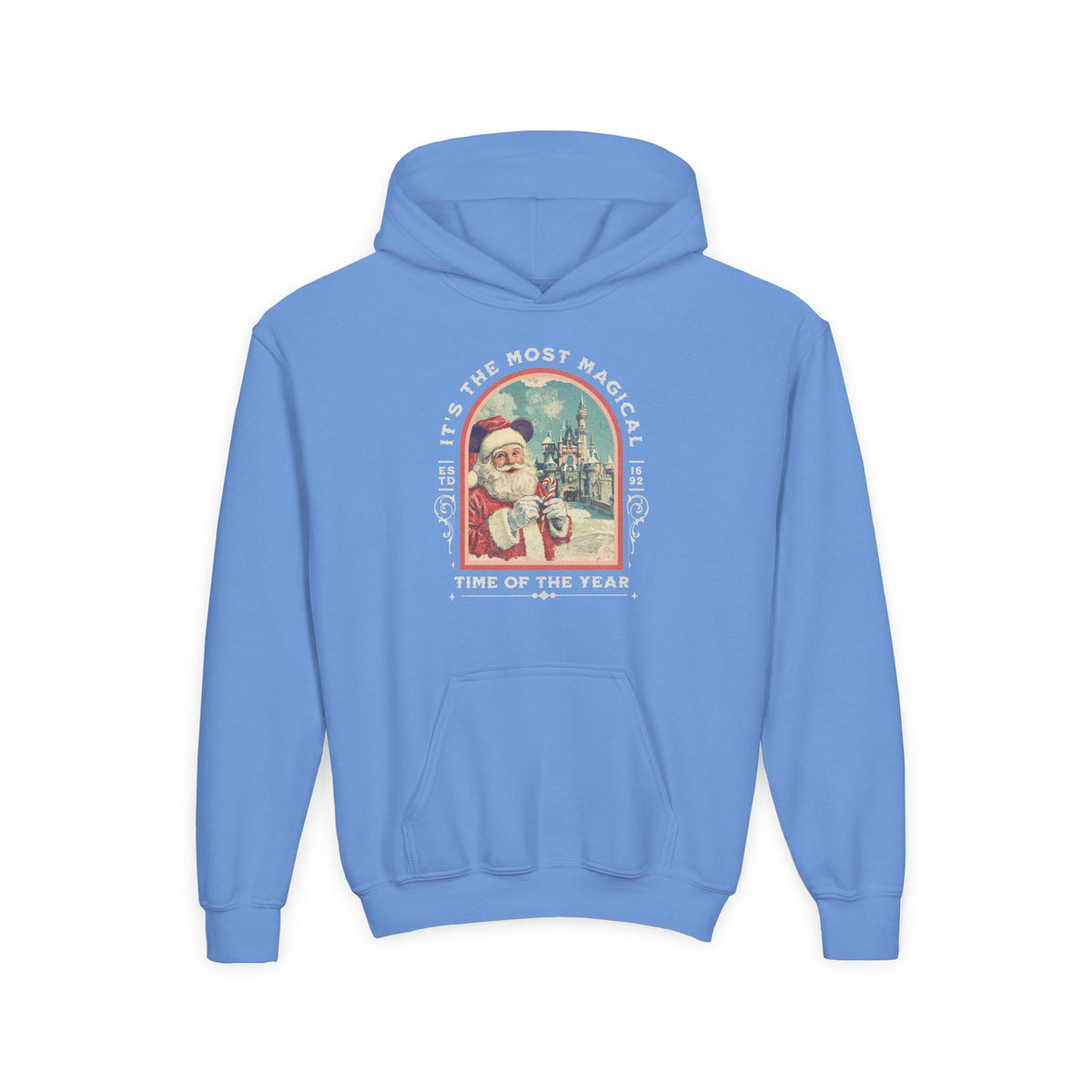 The Most Magical Time of the Year Gildan Youth Heavy Blend Hooded Sweatshirt