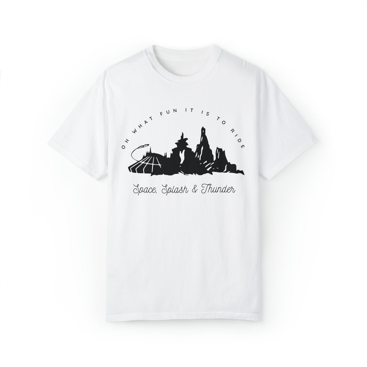 Oh What Fun It Is To Ride Comfort Colors Unisex Garment-Dyed T-shirt