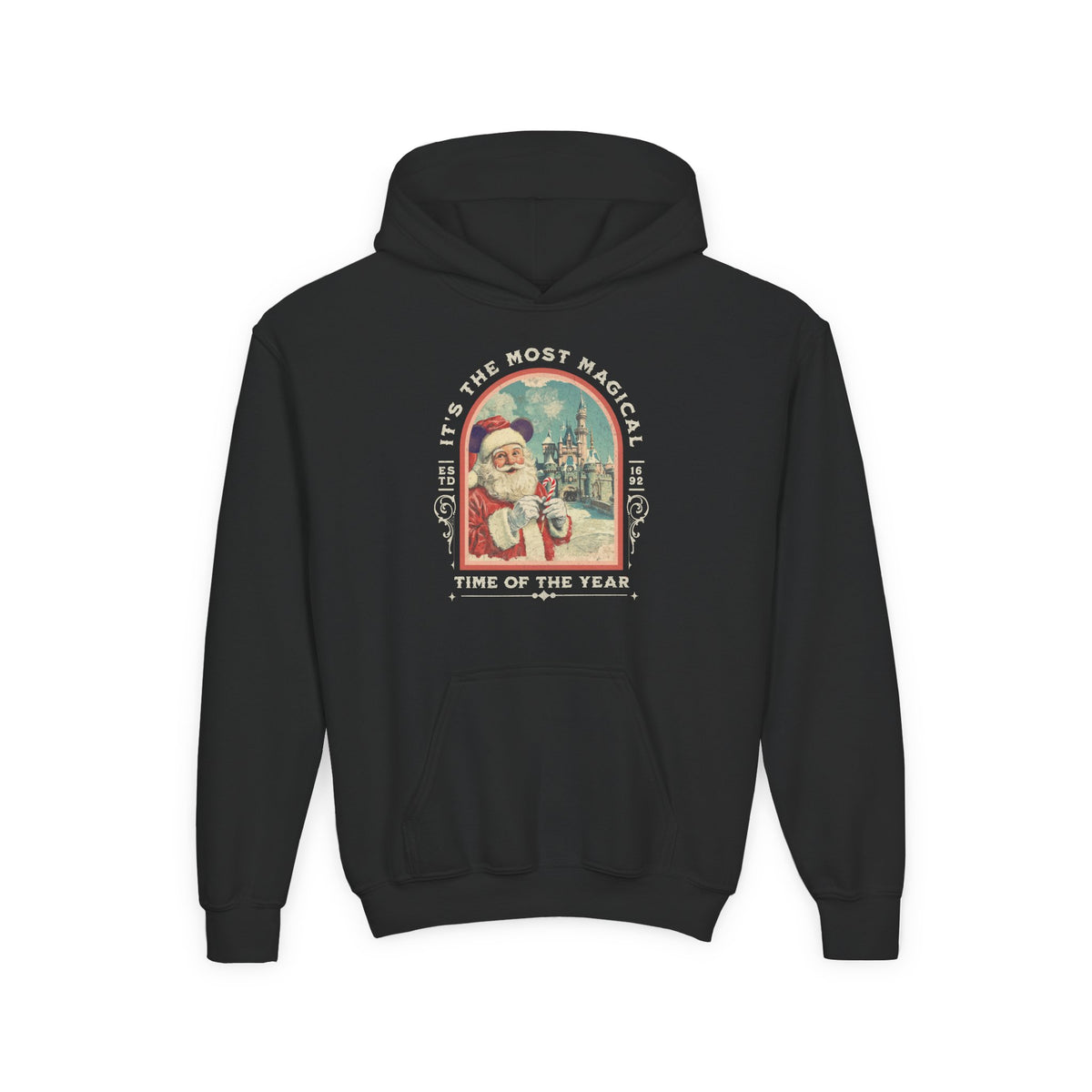 The Most Magical Time of the Year Gildan Youth Heavy Blend Hooded Sweatshirt