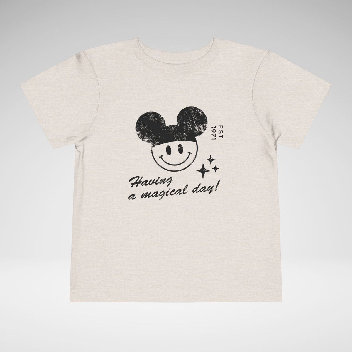 Having A Magical Day Toddler Bella Canvas Short Sleeve Tee