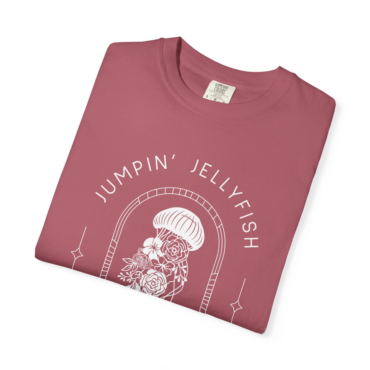 Jumping Jellyfish Comfort Colors Unisex Garment-Dyed T-shirt