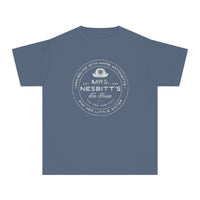 Mrs. Nesbitt’s Tea House Comfort Colors Youth Midweight Tee