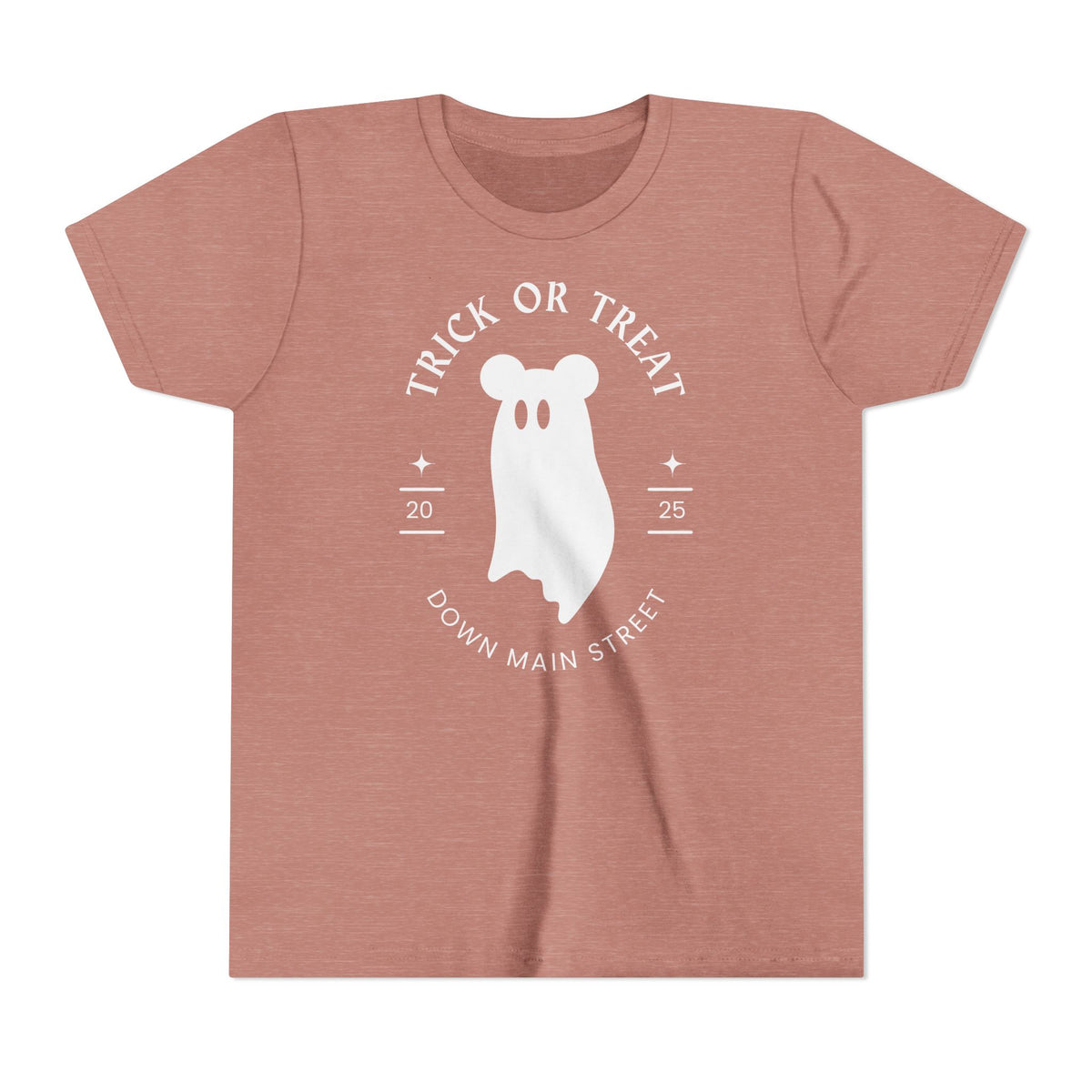 Trick or Treat Down Main Street Youth Short Sleeve Tee
