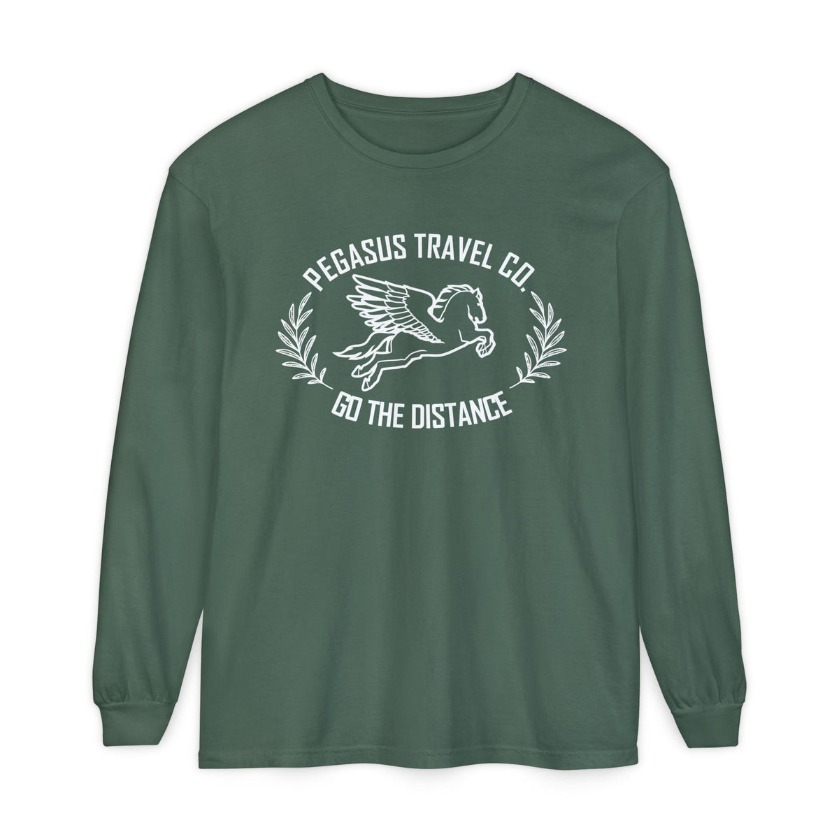 Pegasus Travel Co Comfort Colors Unisex Garment-dyed Long Sleeve T-Shirt