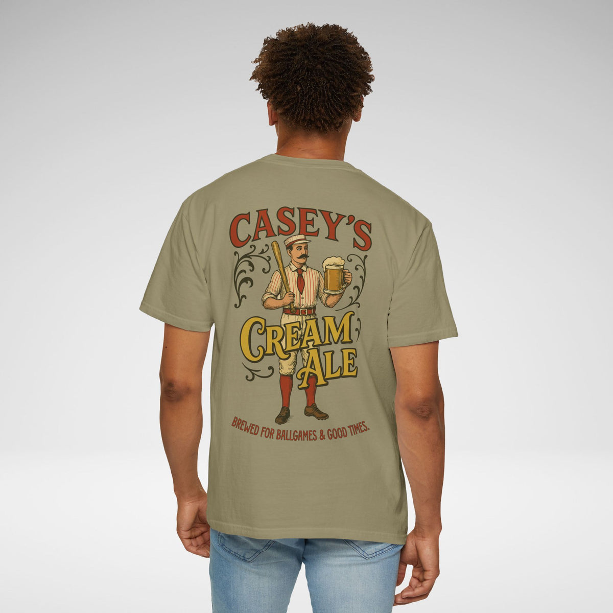 Casey's Cream Ale Comfort Colors Unisex Garment-Dyed T-shirt