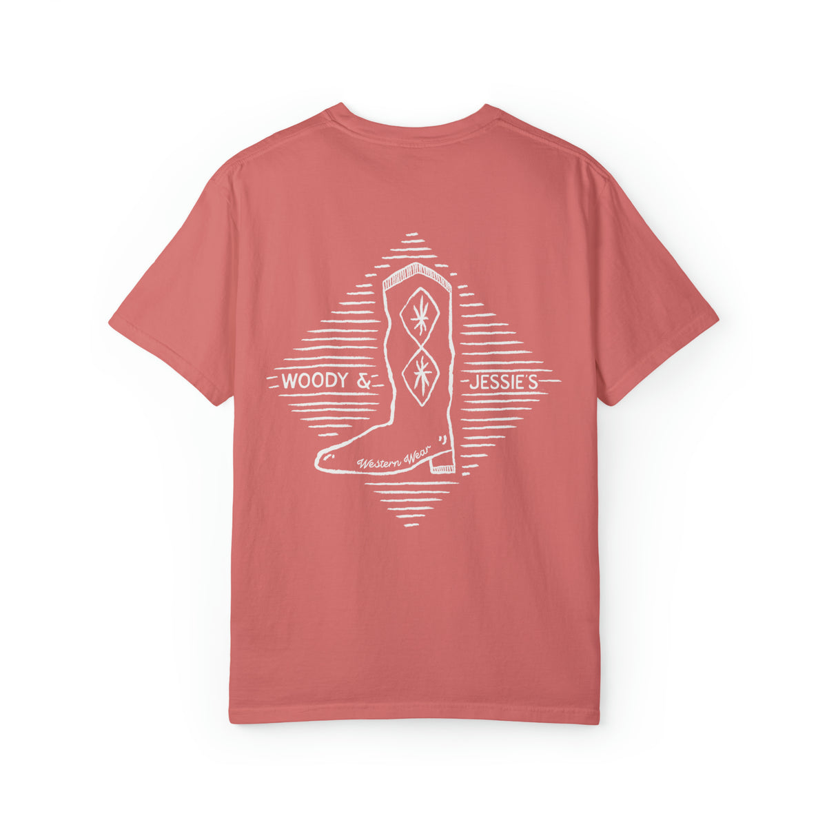 Woody & Jessie's Western Wear Comfort Colors Unisex Garment-Dyed T-shirt