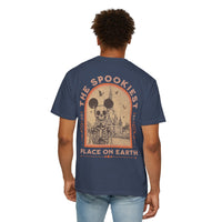 Spooky Vintage T-Shirt, Halloween Apparel, Unisex Graphic Tee, Disney-Inspired Shirt, Creepy Cool Gift