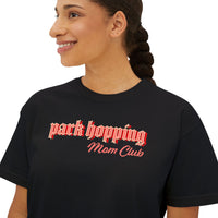 Park Hopping Mom Club Boxy Tee — Park Hopping Shirt for Moms