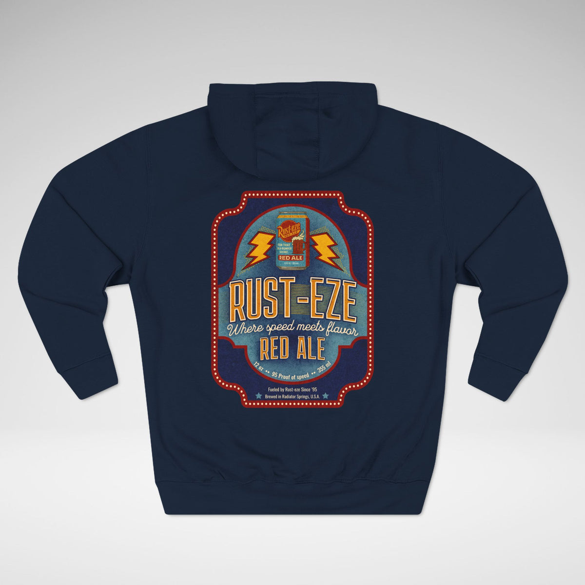 Rusteze Red Ale Lane Seven Fleece Hoodie