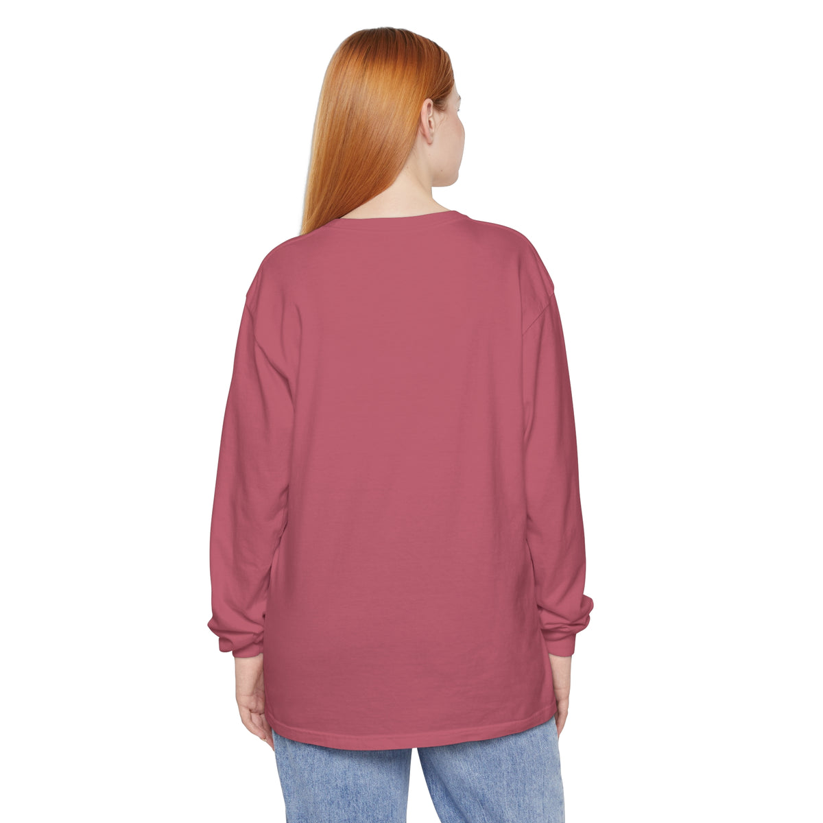 Spooky Scary Skeletons Comfort Colors Unisex Garment-dyed Long Sleeve T-Shirt