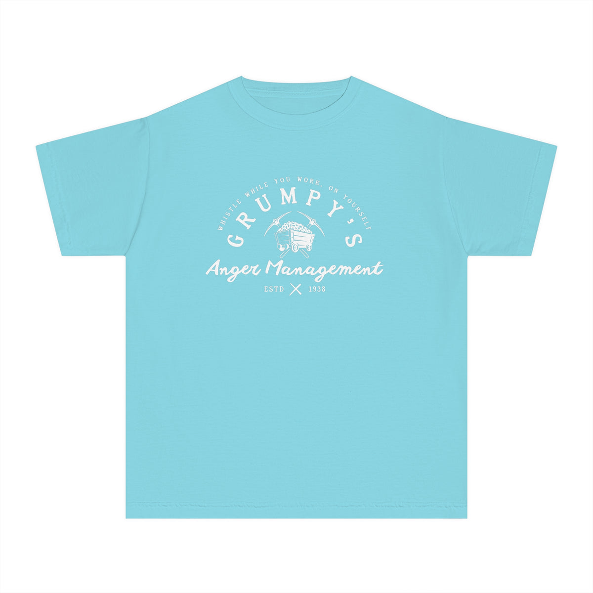 Grumpy’s Anger Management Comfort Colors Youth Midweight Tee