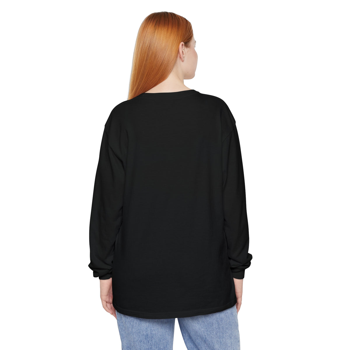 Spooky Scary Skeletons Comfort Colors Unisex Garment-dyed Long Sleeve T-Shirt