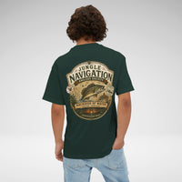 Jungle Navigation Anglers Society Oversized Tee