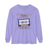 Cosmic Rewind Comfort Colors Unisex Garment-dyed Long Sleeve T-Shirt