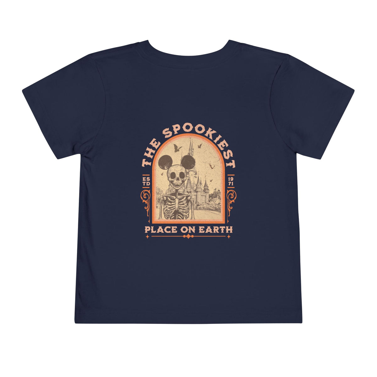 The Spookiest Place on Earth Bella Canvas Toddler Short Sleeve Tee