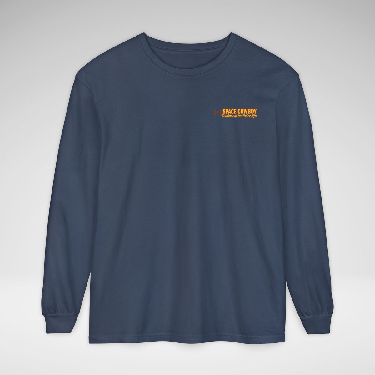 Space Cowboy Outlaws of the Outer Rim Comfort Colors Unisex Garment-dyed Long Sleeve T-Shirt
