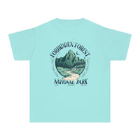 Forbidden Forest National Park Comfort Colors Youth Midweight Tee