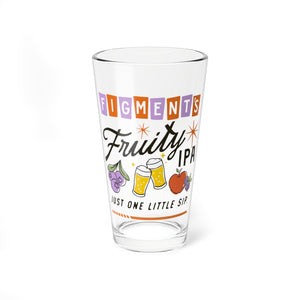 Figment's Fruity IPA Glass 16oz
