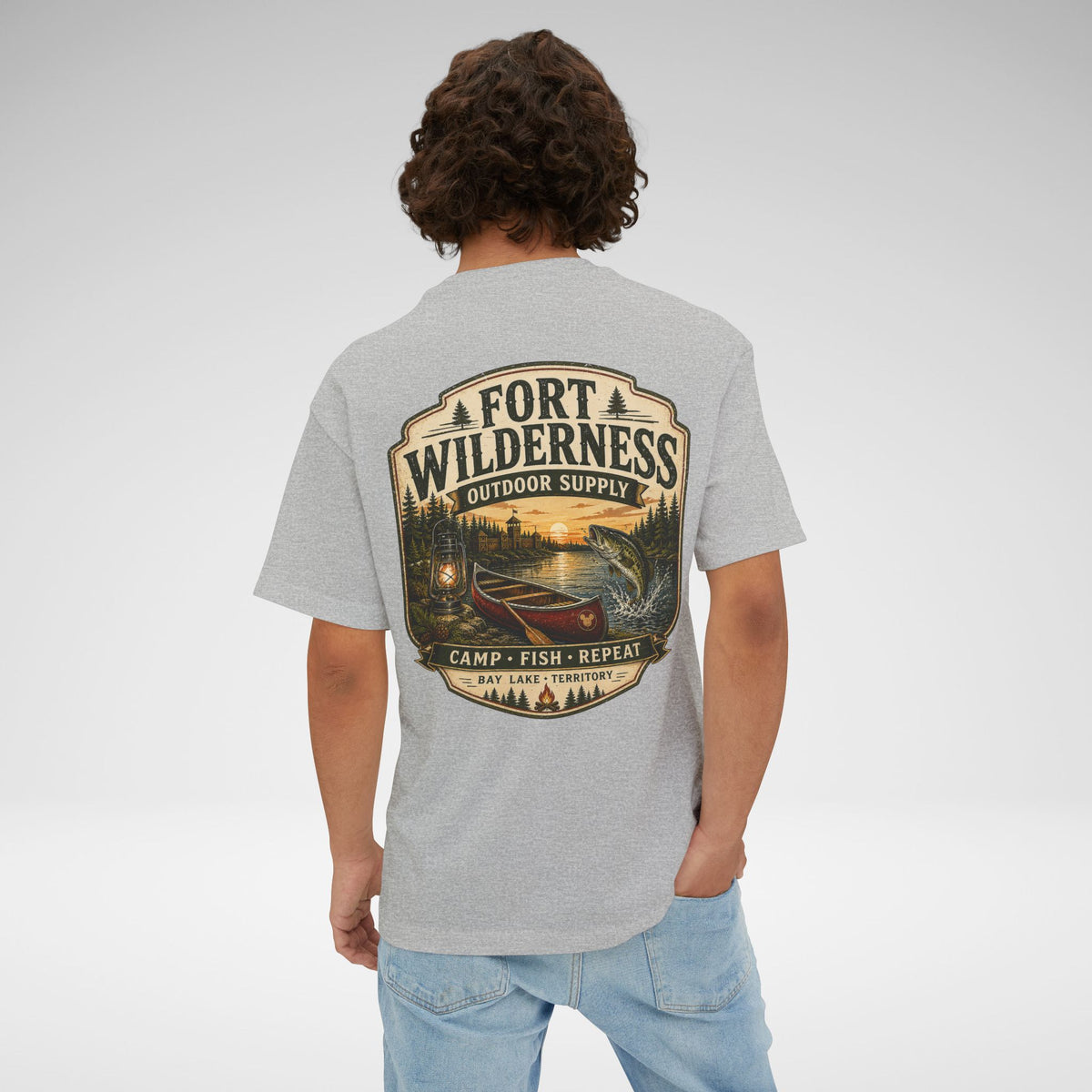 Fort Wilderness Outdoor Supply Oversized Tee