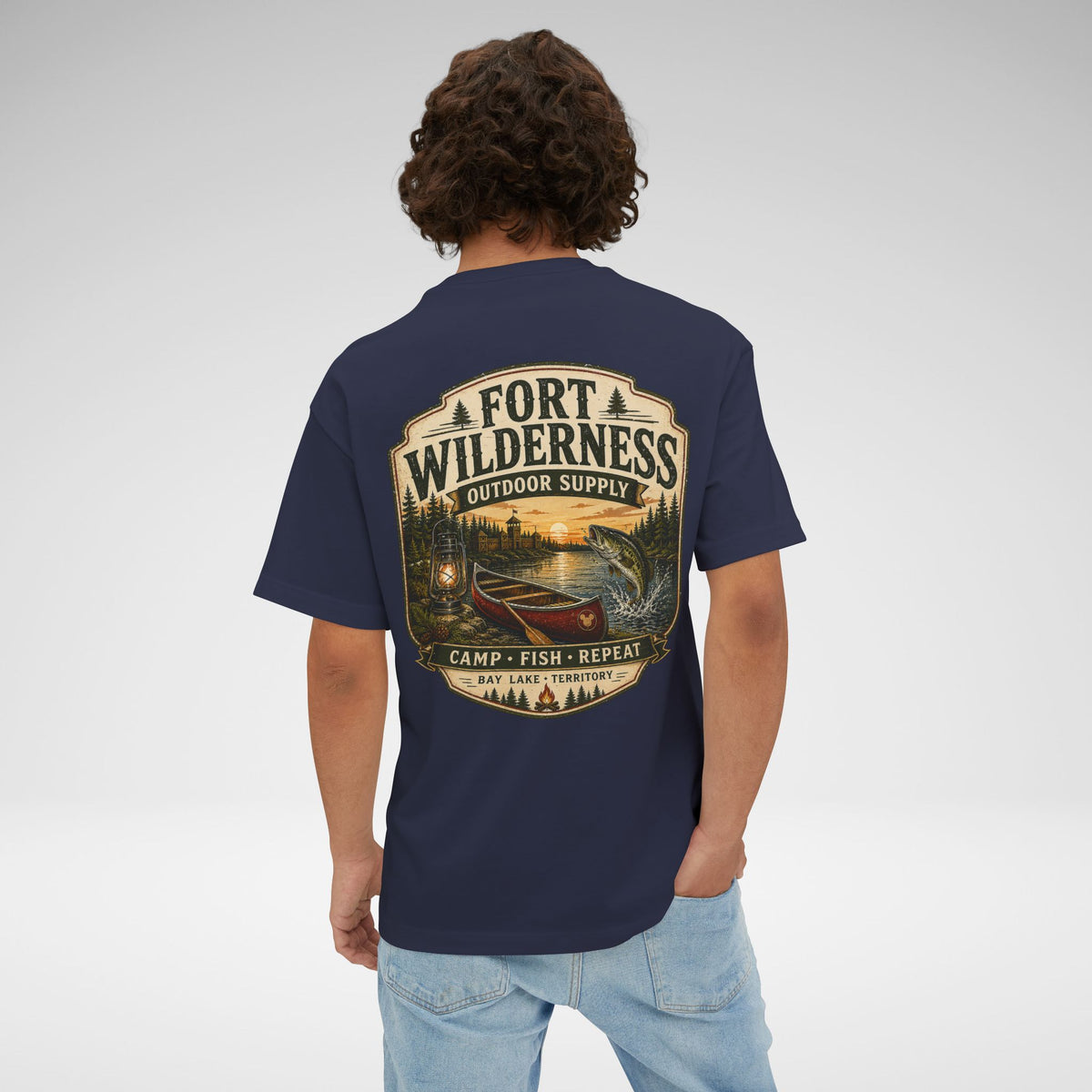 Fort Wilderness Outdoor Supply Oversized Tee