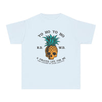 Yo Ho Pirates Life For Me Comfort Colors Youth Midweight Tee