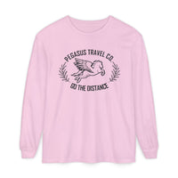 Pegasus Travel Co Comfort Colors Unisex Garment-dyed Long Sleeve T-Shirt