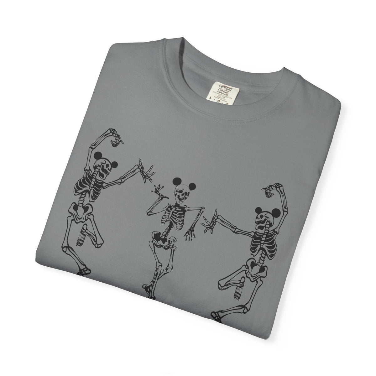Dancing Skeletons with Ears Comfort Colors Unisex Garment-Dyed T-shirt