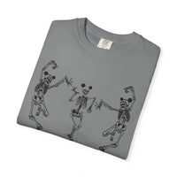 Dancing Skeletons with Ears Comfort Colors Unisex Garment-Dyed T-shirt