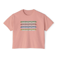 Monorails Comfort Colors Women's Boxy Tee
