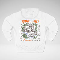 Jungle Juice - The Backside of the Brew Lane Seven Fleece Hoodie