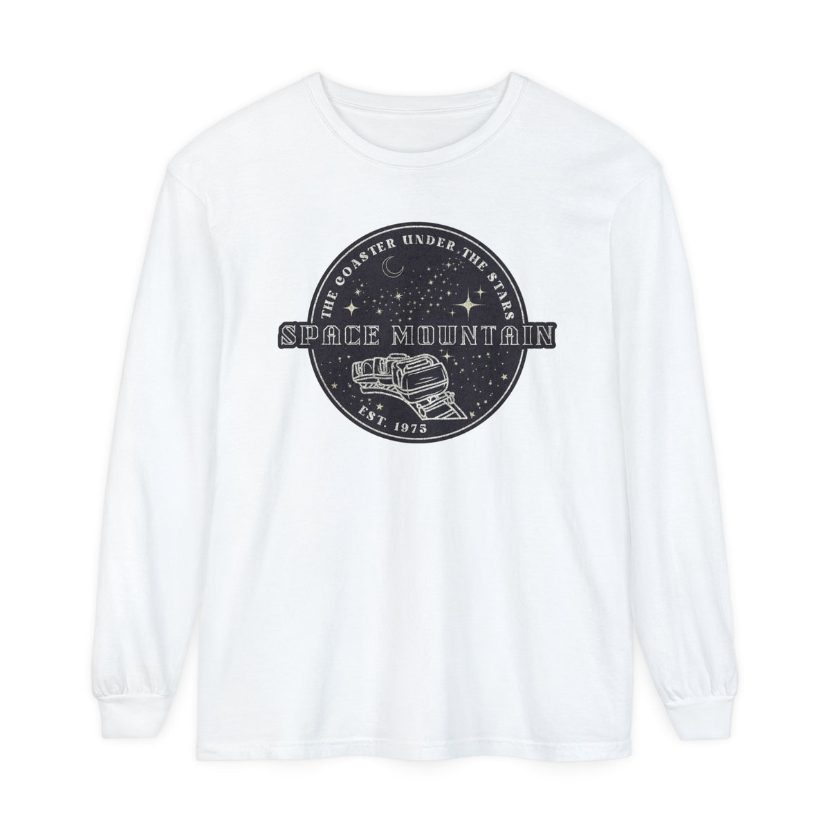 The Coaster Under the Stars Comfort Colors Unisex Garment-dyed Long Sleeve T-Shirt