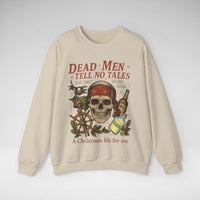 Dead Men Tell No Tales - A Christmas Life for Me Gildan Unisex Heavy Blend™ Crewneck Sweatshirt