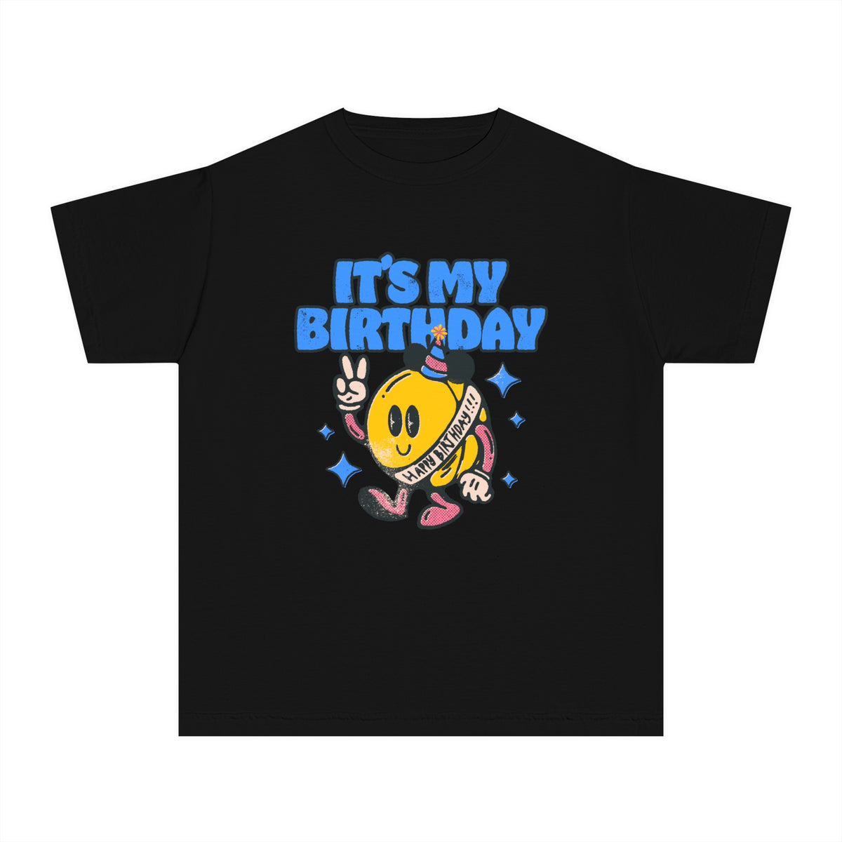 It's My Birthday Comfort Colors Youth Midweight Tee