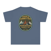 Triple Summit Trek Comfort Colors Youth Midweight Tee