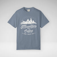 The Mountains Are Calling Comfort Colors Unisex Garment-Dyed T-shirt