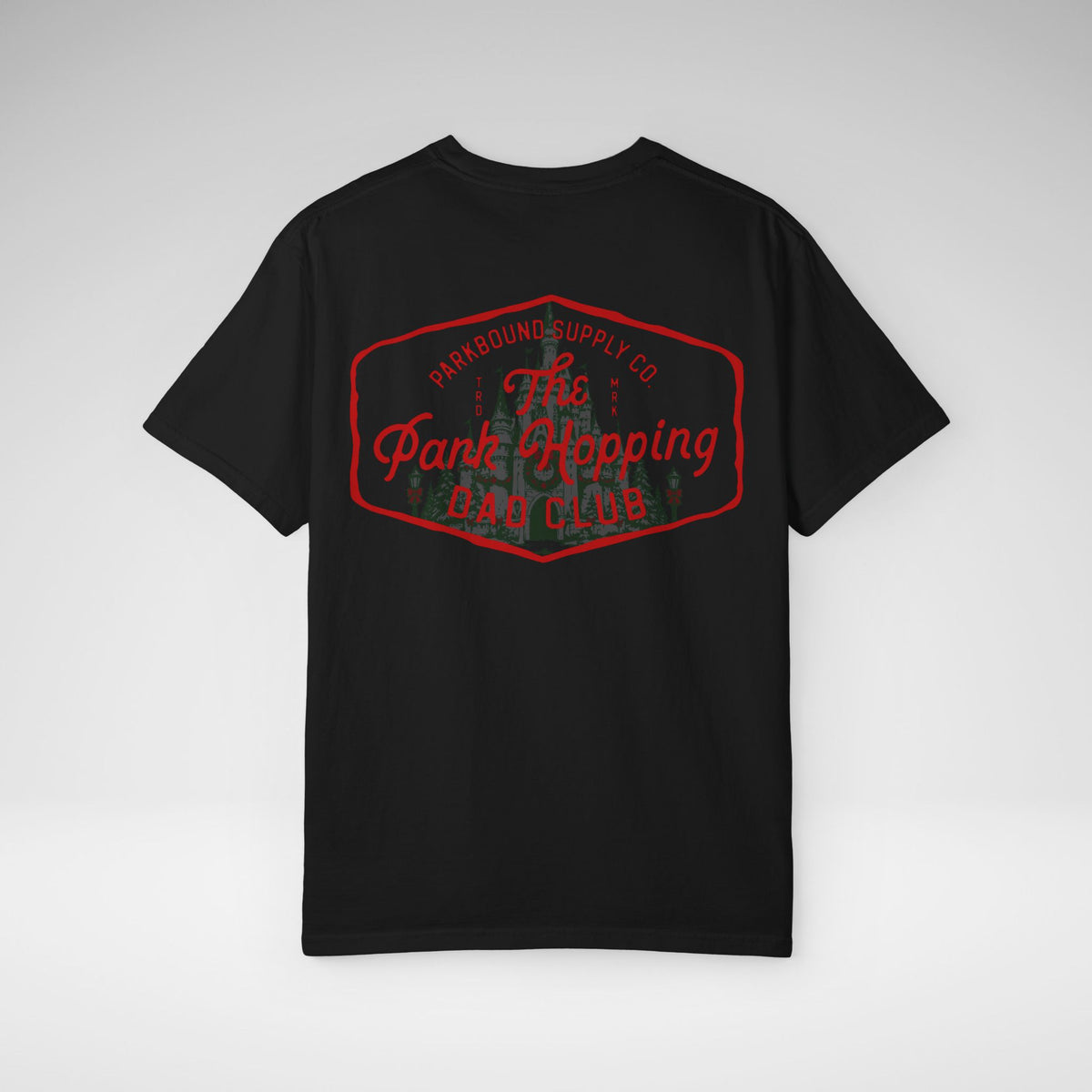 The Christmas Park Hopping Dad Club T-Shirt