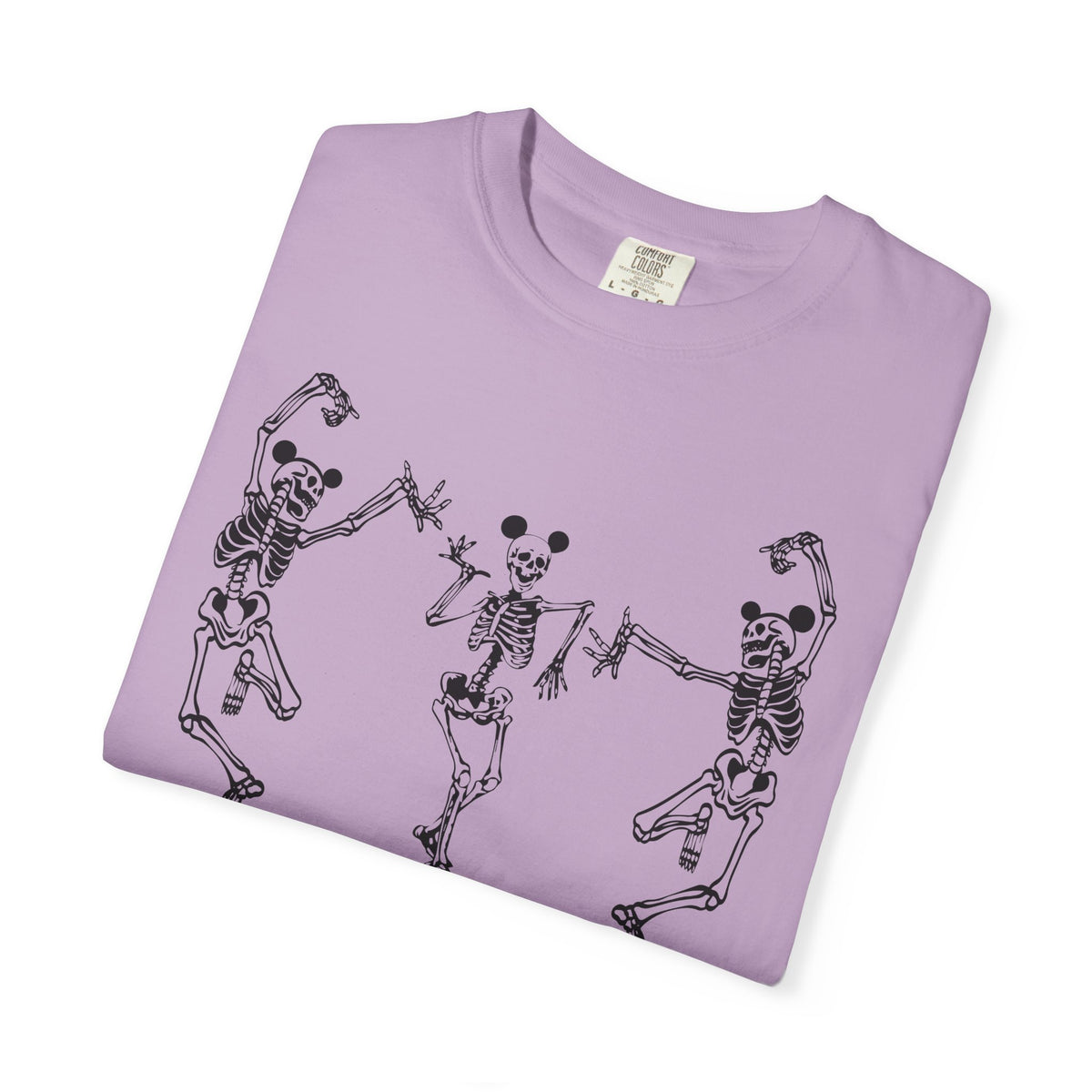 Dancing Skeletons with Ears Comfort Colors Unisex Garment-Dyed T-shirt