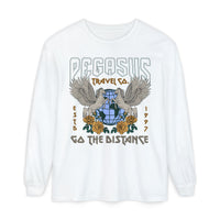 Pegasus Travel Co Comfort Colors Unisex Garment-dyed Long Sleeve T-Shirt