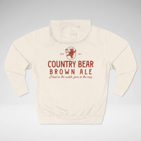 Country Bear Brown Ale Lane Seven Fleece Hoodie