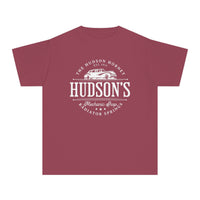 Hudson's Mechanic Shop Comfort Colors Youth Midweight Tee