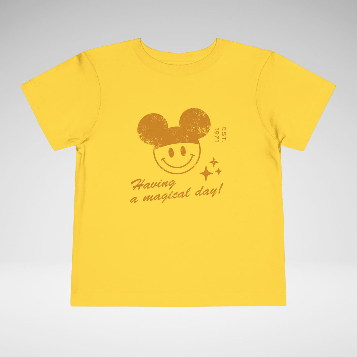 Having A Magical Day Toddler Bella Canvas Short Sleeve Tee