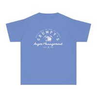 Grumpy’s Anger Management Comfort Colors Youth Midweight Tee