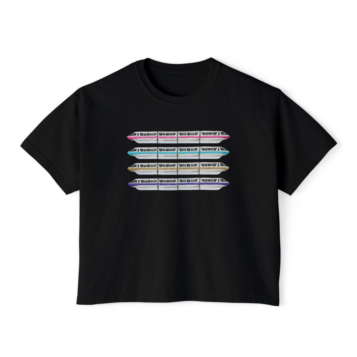 Monorails Comfort Colors Women's Boxy Tee