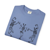 Dancing Skeletons with Ears Comfort Colors Unisex Garment-Dyed T-shirt