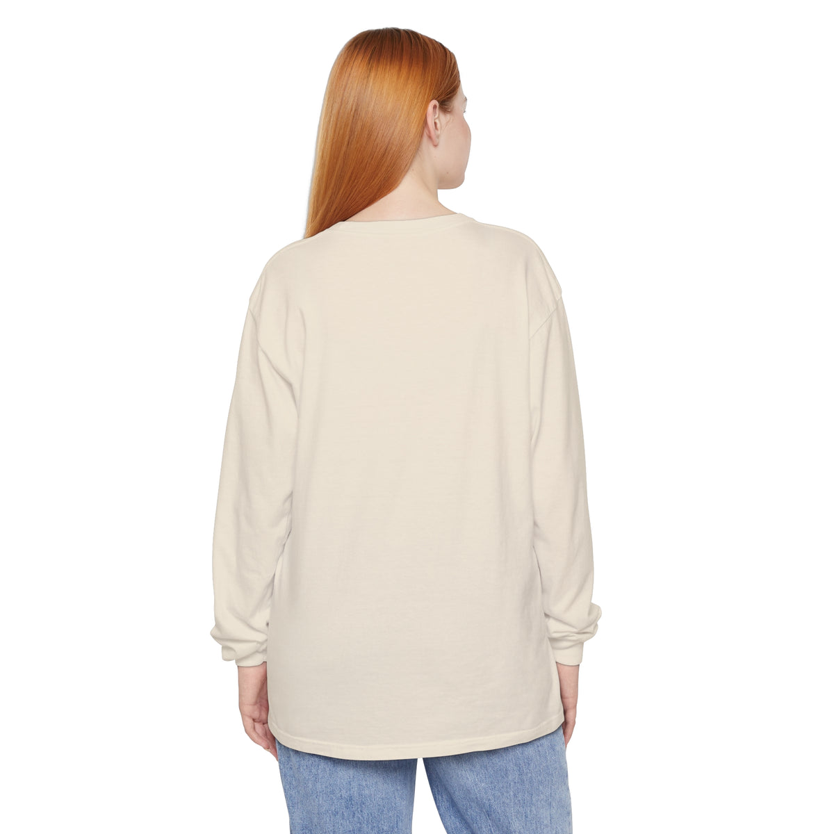 Spooky Scary Skeletons Comfort Colors Unisex Garment-dyed Long Sleeve T-Shirt