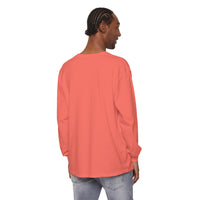 Spooky Scary Skeletons Comfort Colors Unisex Garment-dyed Long Sleeve T-Shirt