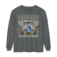 Pegasus Travel Co Comfort Colors Unisex Garment-dyed Long Sleeve T-Shirt