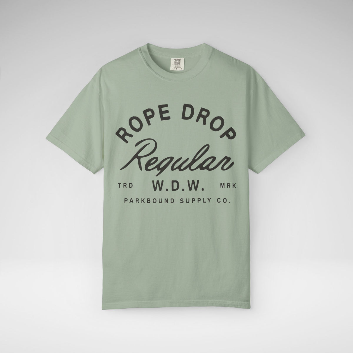 Rope Drop Regular Comfort Colors Unisex Garment-Dyed T-shirt
