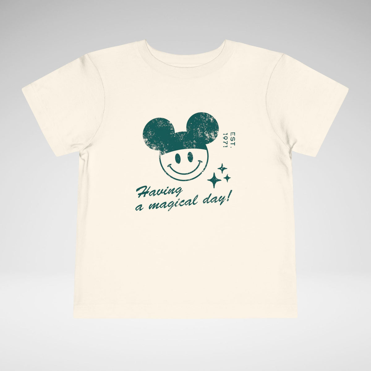 Having A Magical Day Toddler Bella Canvas Short Sleeve Tee