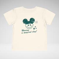 Having A Magical Day Toddler Bella Canvas Short Sleeve Tee